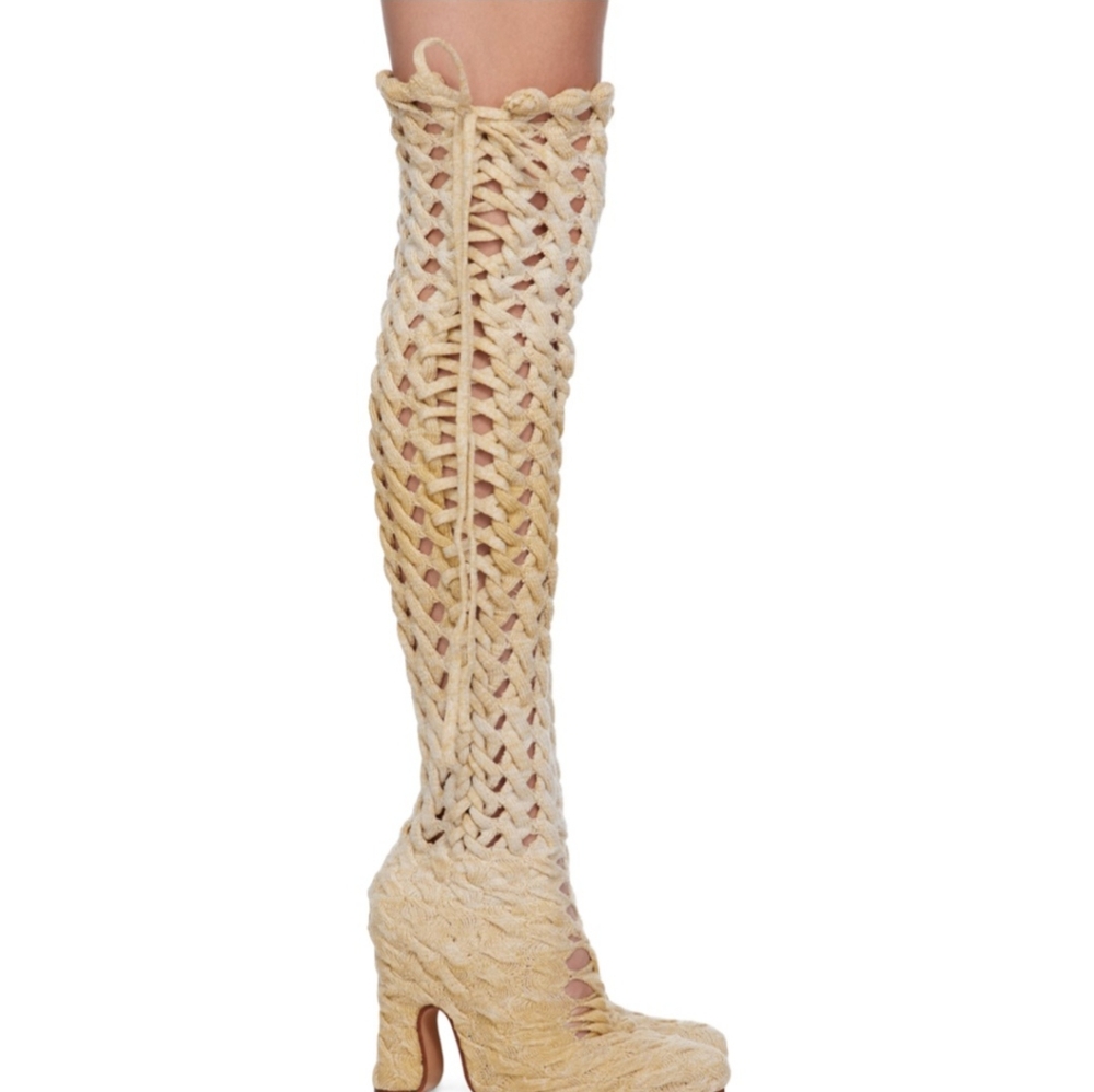 Isa Boulder knit boot size 41